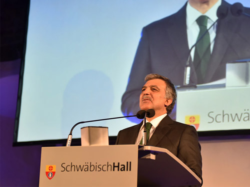 11th President Gül addressed the Summit of German World Market Leaders